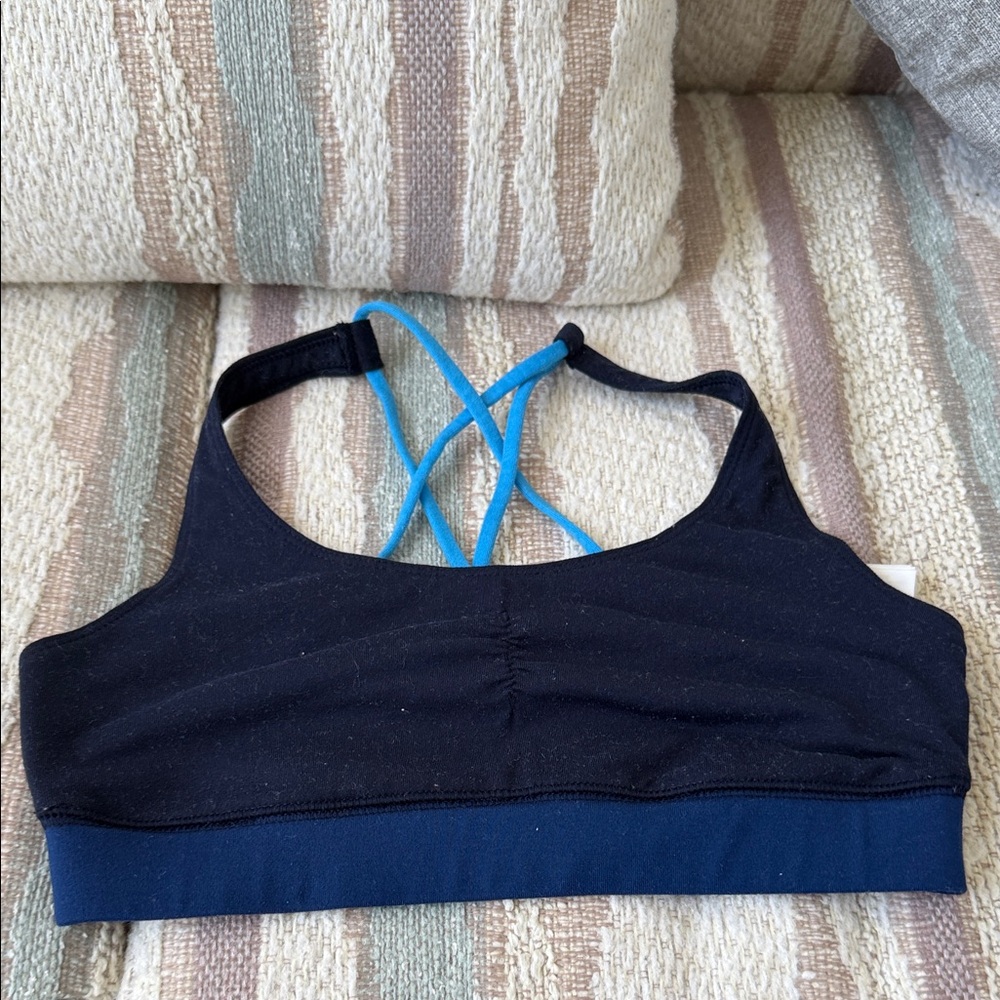 Hollister Blue Sports Bra